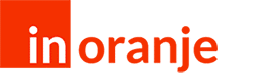 In oranje